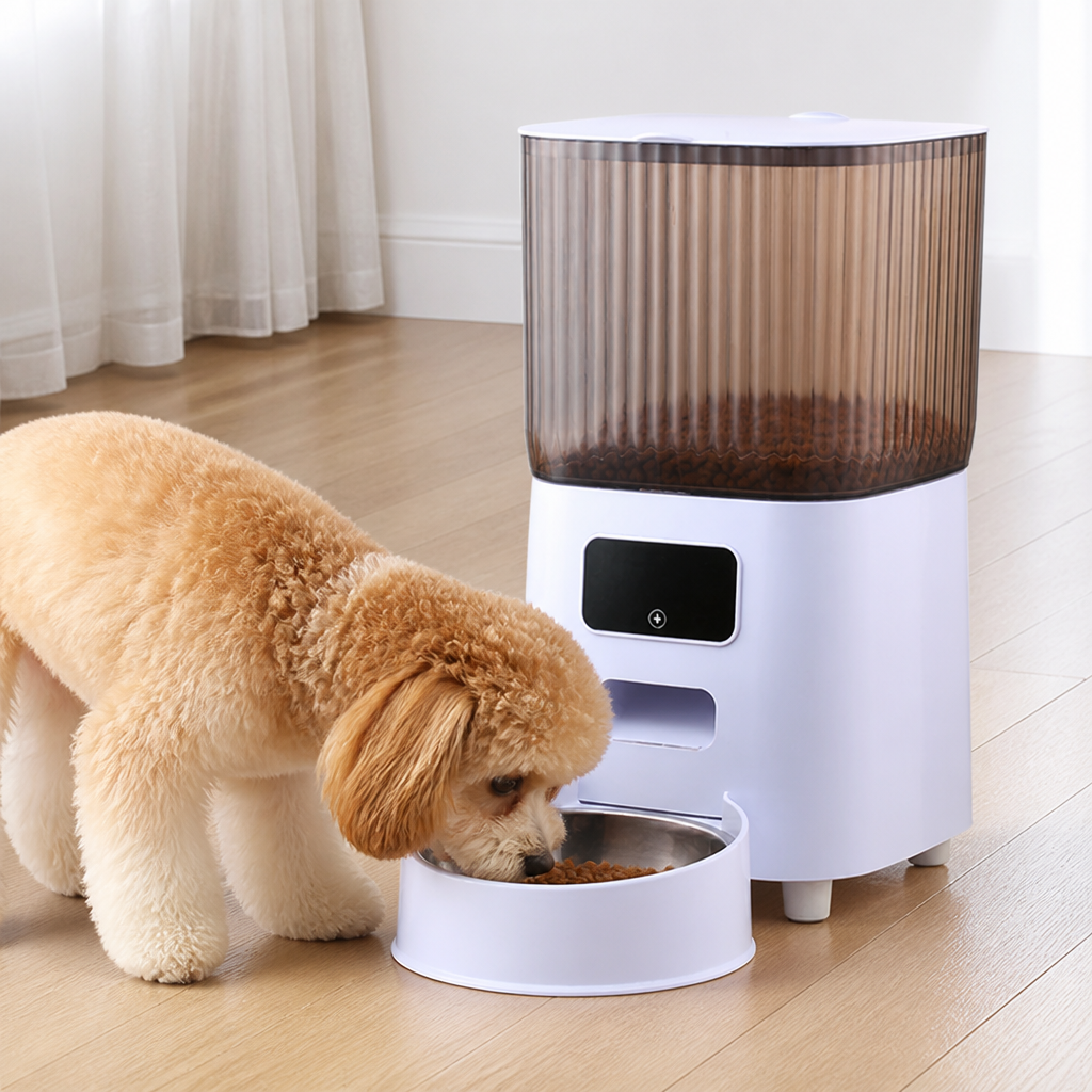 DogBedHouse WiFi & Camera Automatic Pet Feeder (5L Hopper)