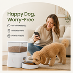 DogBedHouse WiFi Remote & Portion Control Automatic Dog Feeder