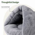 DogBedHouse Winter Warm Plush & Washable Cat & Small Dog Bed