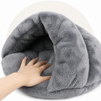 DogBedHouse Winter Warm Plush & Washable Cat & Small Dog Bed