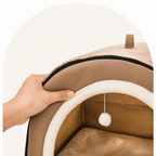 DogBedHouse Winter-Warm Plush & Washable Dog Bed