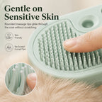 Fine-Mist Spray & One-Click Hair Release Pet Grooming Brush