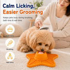 Food-Grade Silicone Rolling Ball Slow Feeder Lick Mat
