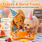 Food-Grade Silicone Rolling Ball Slow Feeder Lick Mat