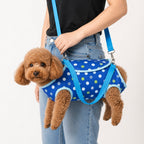 Four-Leg Breathable Mesh Pet Carrier (Detachable Strap)
