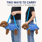 Four-Leg Breathable Mesh Pet Carrier (Detachable Strap)