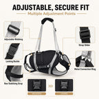 Full-Body Adjustable Padded Mesh Dog Lift Harness