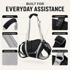 Full-Body Adjustable Padded Mesh Dog Lift Harness