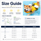 High-Visibility Chin Float & Rescue Handle Dog Life Jacket