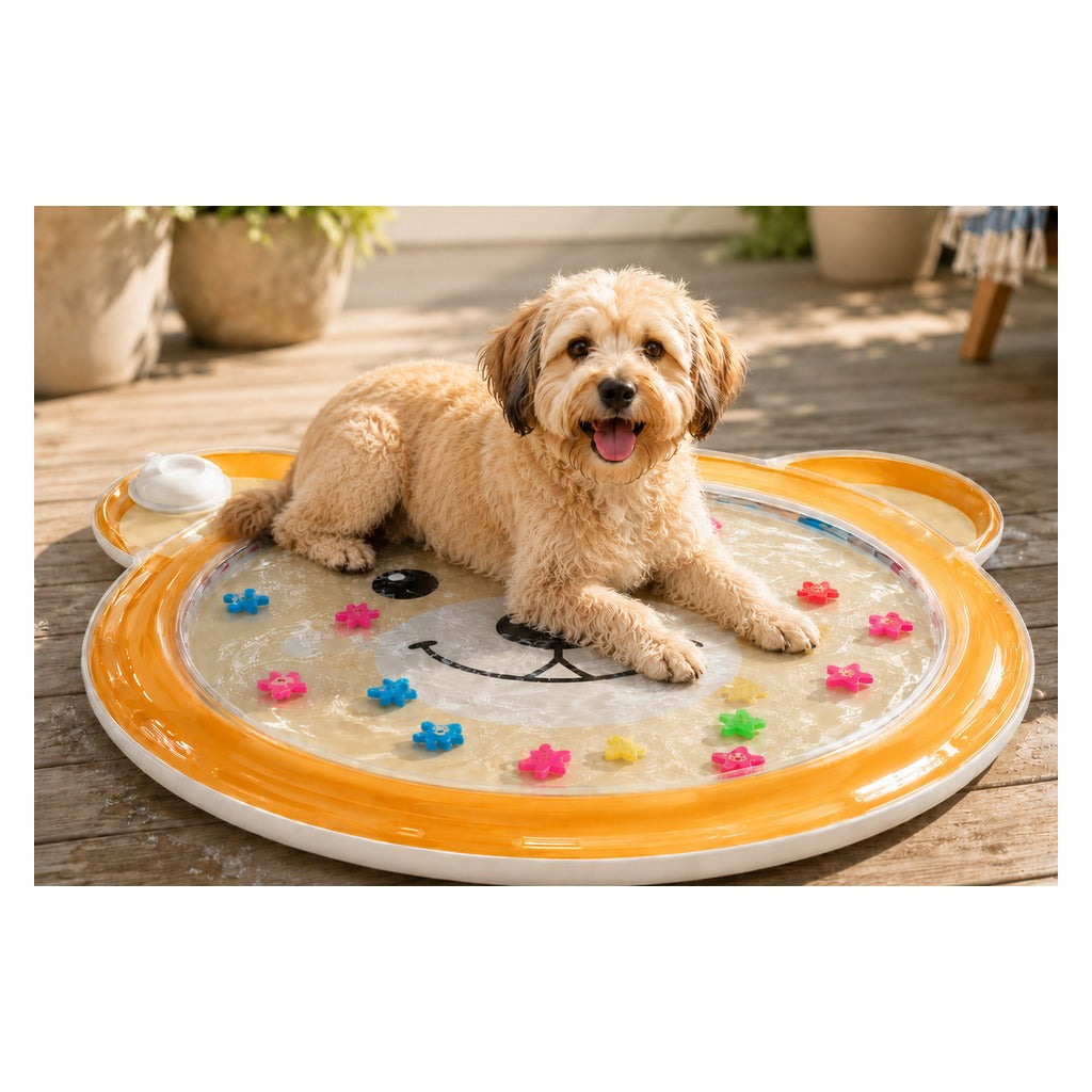 Interactive Cooling Pet Water Mat (Foldable)