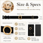 Low-Profile Built-In AirTag Pet Collar