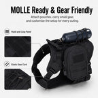 MOLLE-Ready Heavy-Duty Dog Harness (Breathable Mesh)