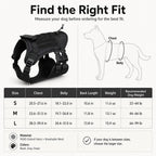 MOLLE-Ready Heavy-Duty Dog Harness (Breathable Mesh)