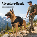 MOLLE-Ready Heavy-Duty Dog Harness (Breathable Mesh)
