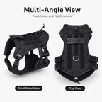 MOLLE-Ready Heavy-Duty Dog Harness (Breathable Mesh)