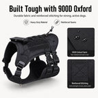 MOLLE-Ready Heavy-Duty Dog Harness (Breathable Mesh)