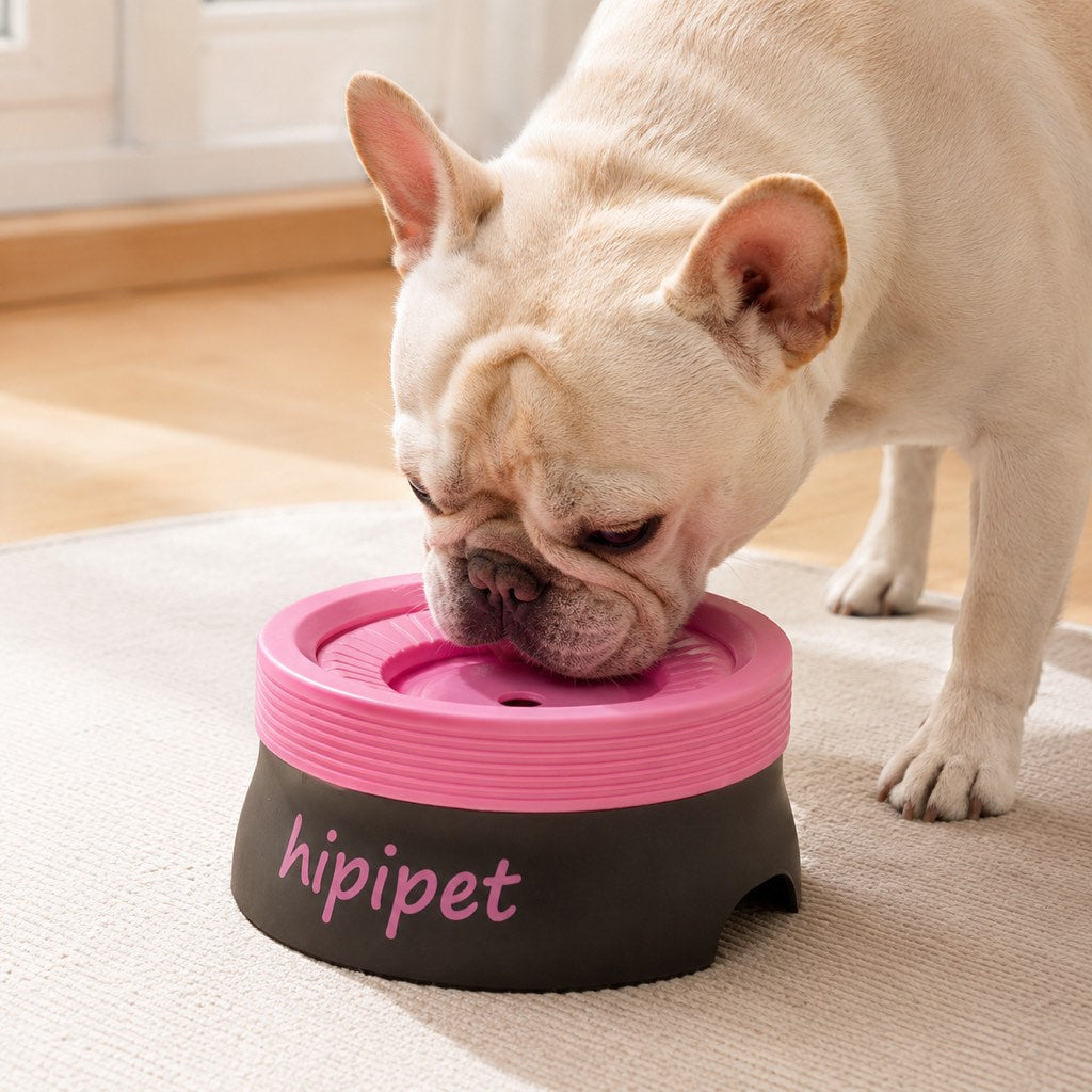 No-Drip Detachable Floating Dog Water Bowl