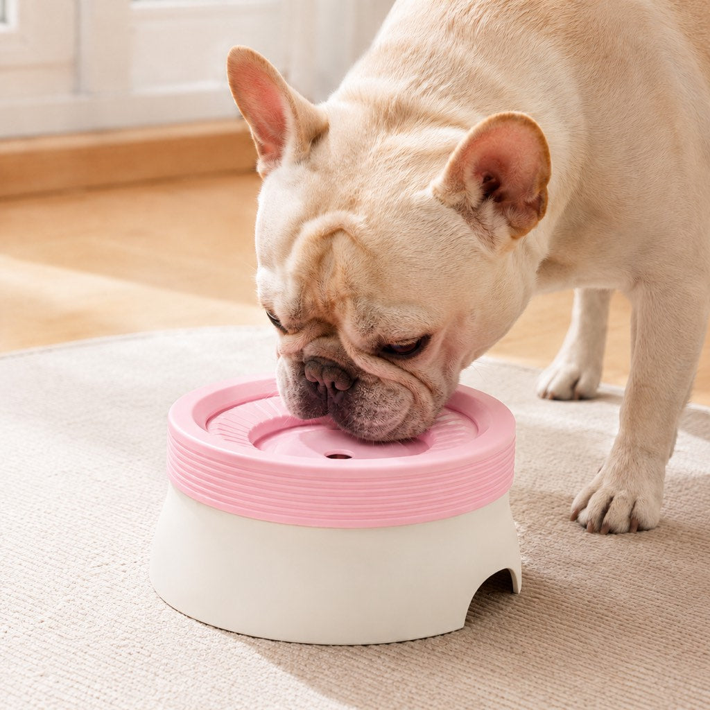 No-Drip Detachable Floating Dog Water Bowl