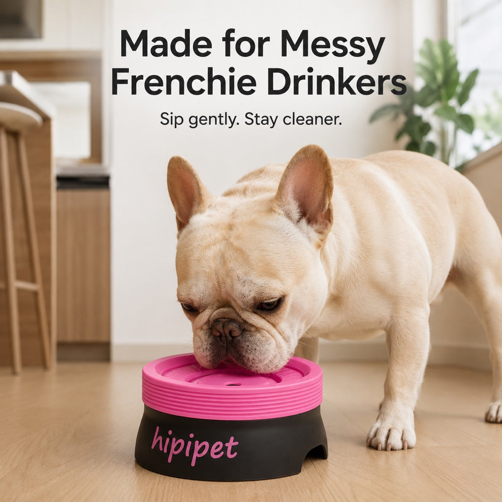 No-Drip Detachable Floating Dog Water Bowl