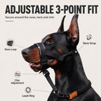 No-Pull Padded Adjustable Dog Head Halter
