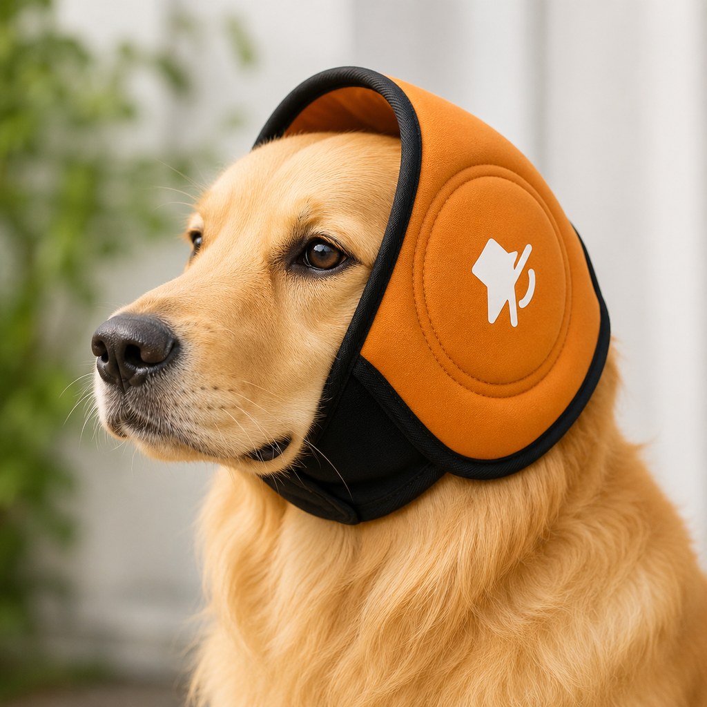 Noise-Reducing Soft Padded Dog Ear Muffs (Adjustable Fit)