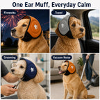 Noise-Reducing Soft Padded Dog Ear Muffs (Adjustable Fit)