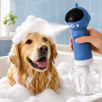 One-Press Dense Foam & Magnetic Rechargeable Dog Shampoo Foamer