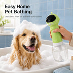 One-Press Dense Foam & Magnetic Rechargeable Dog Shampoo Foamer