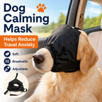 Open-Nose Breathable Dog Calming Mask (Adjustable Quick-Release Strap)