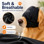 Open-Nose Breathable Dog Calming Mask (Adjustable Quick-Release Strap)