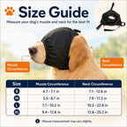 Open-Nose Breathable Dog Calming Mask (Adjustable Quick-Release Strap)