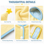 Quick-Dry Terry Hooded Pet Drying Robe