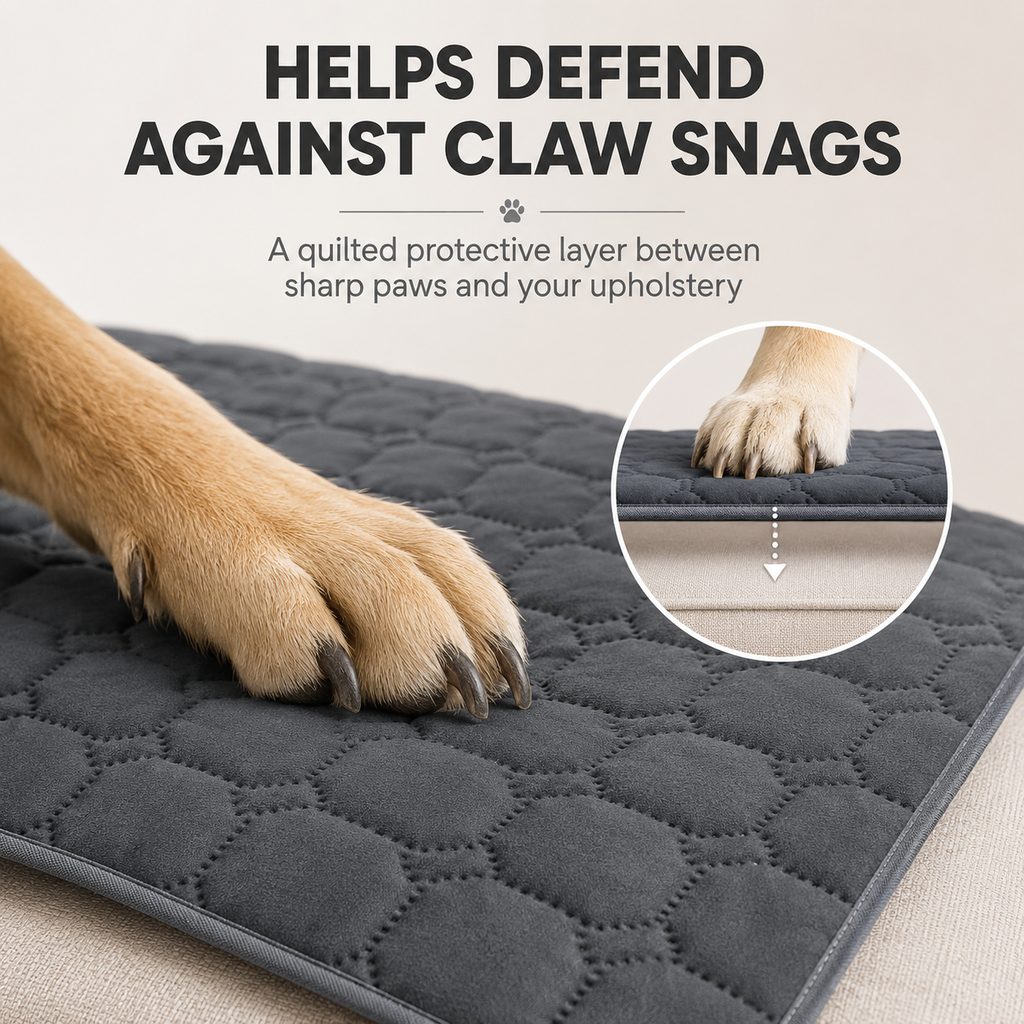 Quilted Waterproof Anti-Scratch Pet Sofa Protector
