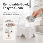 Rechargeable Infrared Auto-Opening Cat Bowl (Removable Bowl)