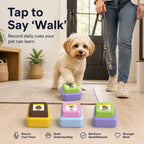Recordable Anti-Slip Pet Communication Button