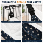 Reversible Plush & Fabric Cat Cage Hammock