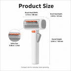 Self-Cleaning Dematting & Deshedding Pet Grooming Brush (For Cats & Dogs)
