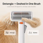 Self-Cleaning Dematting & Deshedding Pet Grooming Brush (For Cats & Dogs)