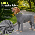 Shedding-Control Stretch Dog Full-Body Suit (Large Breed)