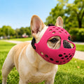 Short-Snouted Breathable Anti-Scavenging Dog Muzzle (Adjustable Straps)