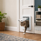 Smart RFID 4-Way Locking Cat Door (Fits Pets Under 25 lb)