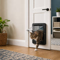 Smart RFID 4-Way Locking Cat Door (Fits Pets Under 25 lb)
