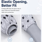 Soft Silicone Deshedding Pet Grooming Gloves (Long Sleeve)