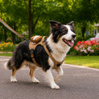 Tactical Breathable Reflective Dog Harness (Top Handle & Storage Pouch)