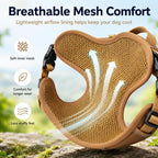 Tactical Breathable Reflective Dog Harness (Top Handle & Storage Pouch)