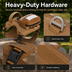 Tactical Breathable Reflective Dog Harness (Top Handle & Storage Pouch)