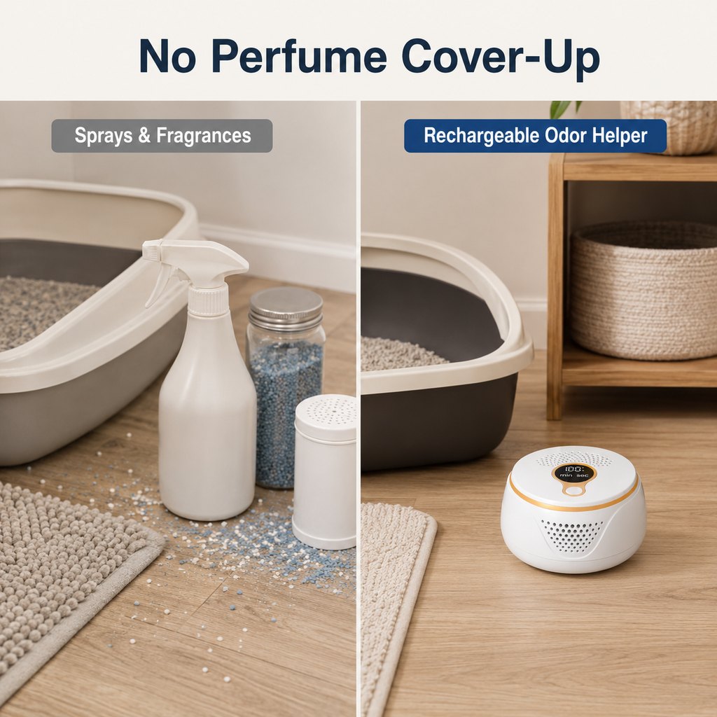 USB-C Rechargeable 3-Mode Pet Odor Deodorizer