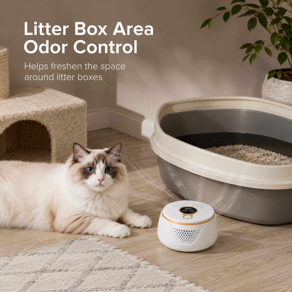 USB-C Rechargeable 3-Mode Pet Odor Deodorizer