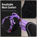 USB-C Rechargeable LED Dog Harness (Reflective Mesh)