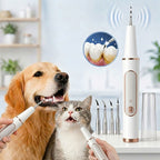 Ultrasonic USB-C Rechargeable Pet Dental Cleaner (IPX7 Waterproof)
